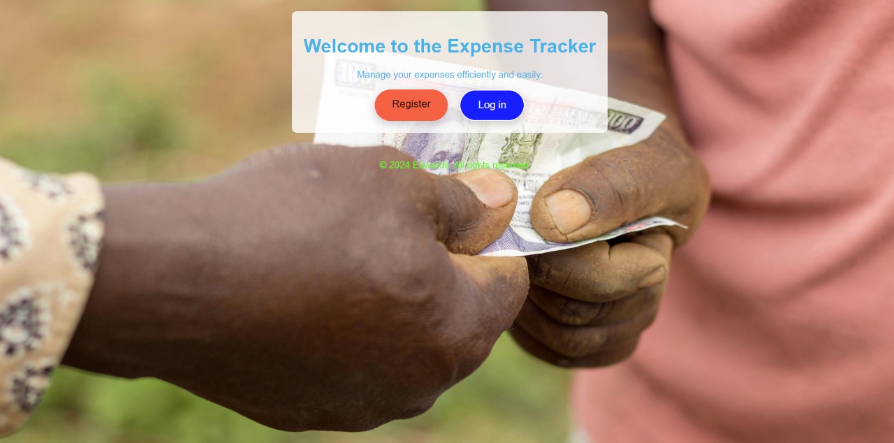 Expense tracker app