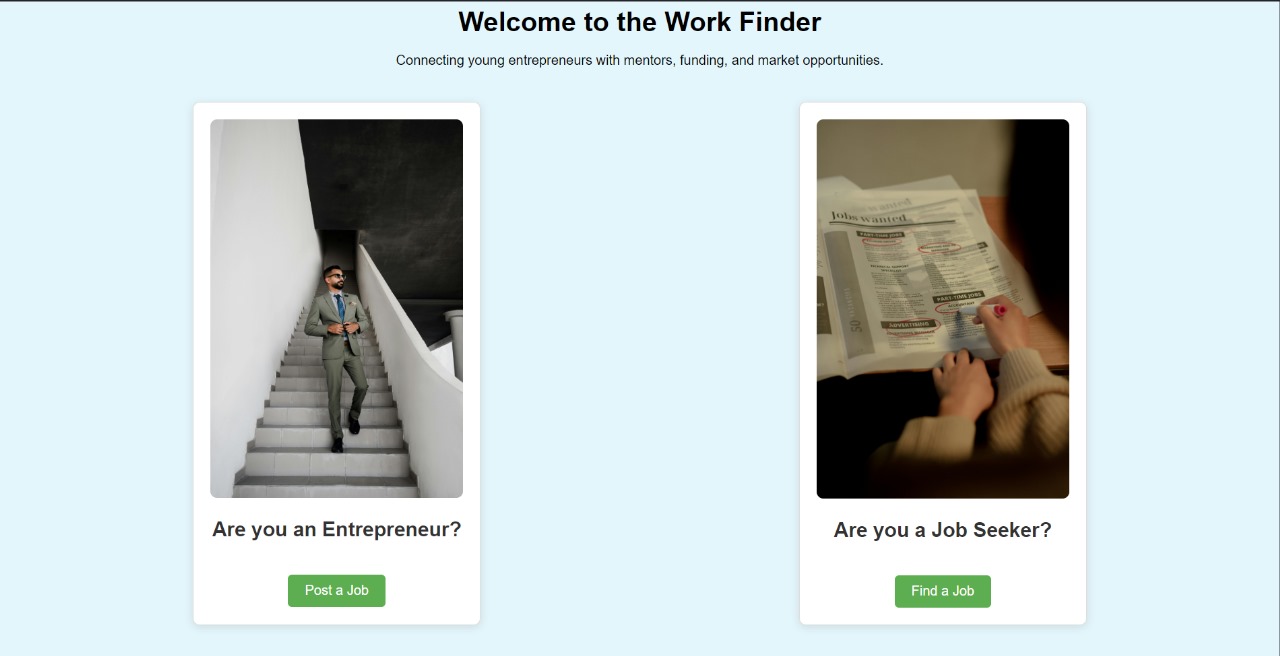 Workfinder app
